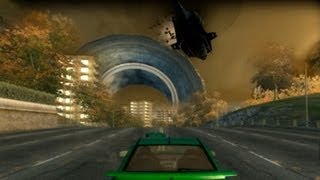 NFS MW 2005  killing the chopter [upl. by Asirac636]