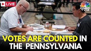 US Election Results 2024 LIVE Votes Are Counted in The Battleground State of Pennsylvania  N18G [upl. by Chitkara869]