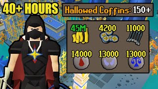 40 Hours of Hallowed Sepulchre  UIM Collection Log Completionist 28 OSRS [upl. by Akvir513]