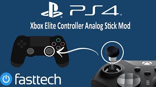 PS4 Controller Xbox Elite Analog Stick Mod [upl. by Aeet]