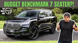 Budget 4x4 7 seater SUV  SURPRISE luxury interior SsangYong Rexton 2023 review KG Mobility [upl. by Anirroc442]