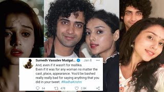 Sumedh Mudgalkar greatest reply to Mallika Singhs HATERS [upl. by Ahsineb]