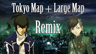 SMT IV x SMT IV Apocalypse  Tokyo Map  Large Map Remix [upl. by Virgil660]