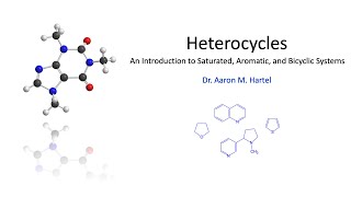 Organic Chemistry  Heterocycles [upl. by Atinrahc]