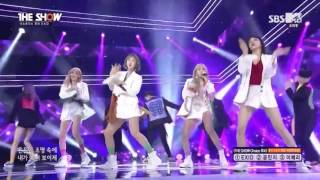 EXID Winning Stage The Show 4252017 [upl. by Rivers]