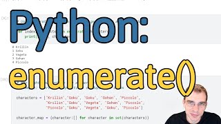 How to Use enumerate in Python [upl. by Llecrep]