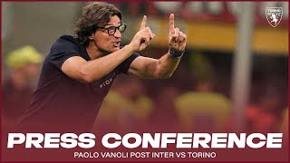 INTERTORINO  PRESS CONFERENCE MISTER VANOLI🎙️ [upl. by Lorrayne]