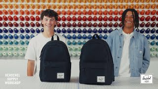 The Best Classic Backpacks for All Your Essentials  Herschel Supply Workshop [upl. by Yeznil]