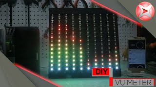 Cara membuat Vu Meter musik led equalizer [upl. by Eldora832]