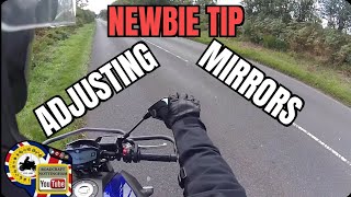 Quick tip 7 Beginner tip How to correctly adjust mirrors [upl. by Okuy]