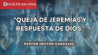 Culto desde el Templo Israel con el tema quotQueja de Jeremías y respuesta de Diosquot Jeremías 12 13 [upl. by Alliuqaj]