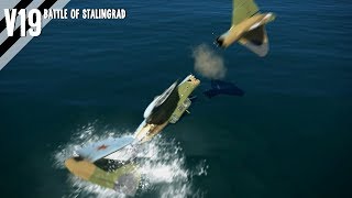 IL2 Battle of Stalingrad Crashes V19 [upl. by Dareece]