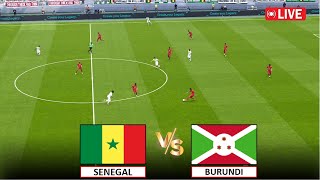 🔴LIVE  SENEGAL vs BURUNDI I AFRICA CUP NATIONS I QUALIFIERS MATCH I eFOOTBALL PES 21 GAMEPLAY [upl. by Mair]