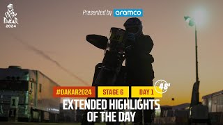 Extended highlights of Stage 6 presented by Aramco  Dakar2024 [upl. by Aniakudo]