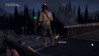 Far cry 5  Whitetail Park Ranger Station  Undetected  Cult Outpost [upl. by Gleeson]