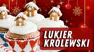 Jak zrobić lukier królewski Idealny LUKIER Do dekorowania pierniczków 😋 ❄️ [upl. by Aznecniv315]