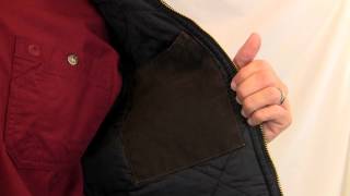 Carhartt Sandstone Vest Arctic Quilt Lined V02 [upl. by Aynwat]