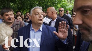 Bejutottunk Orbán zárt körű kampányeseményére [upl. by Nohsav]