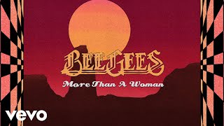 Bee Gees  More Than A Woman Lyric Video [upl. by Philine]