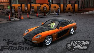 HANS MAZDA RX7 VEILSIDE  EASIEST DECALS TUTORIAL CAR PARKING MULTIPLAYER [upl. by Kellyann]