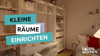 Living Kleine Räume einrichten – Mit diesen Tipps klappt es [upl. by Philippine]