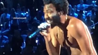 Childish Gambino “Redbone” live [upl. by Adnolat]