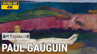 Paul Gauguin A collection of 10 oil paintings with title and year around 1890 4K [upl. by Htebazileharas]