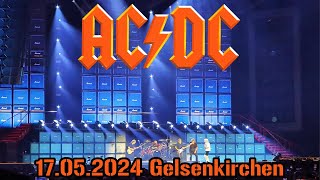 ACDC  Live 17052024  Veltins Arena Gelsenkirchen [upl. by Yslehc]