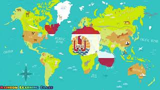 The Countries of the world song  Oceania [upl. by Eittik419]