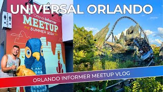 Orlando Informer Summer Meetup Vlog  Universal Orlando amp Islands of Adventure June 2024 [upl. by Atsejam]