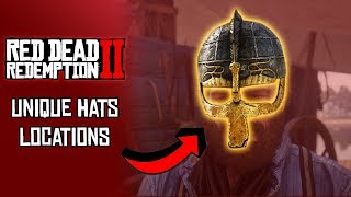 Unique Hats in Red Dead Redemption 2  All Locations [upl. by Honniball]