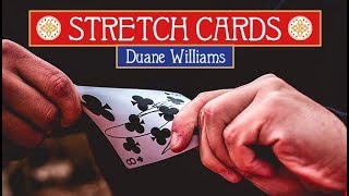 Stretch a REAL Playing Card with Stretch Cards [upl. by Blondy]