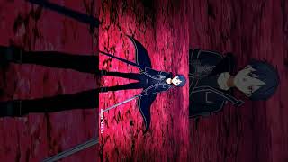 4k Kirito vs Poh Sword Art Online Alicization War of Underworld animeswordartonlinekirito [upl. by Alvar]