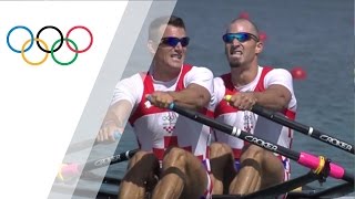 Croatia brothers take gold in Mens Double Sculls [upl. by Yarazed]