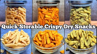 Quick Storable GlutenFree Crispy Rice Snacks Recipe in Just 15 Minutes  Easy Tea Time Snacks [upl. by Ally655]