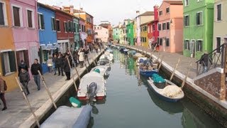 A tour of Burano island Italy [upl. by Ajat]