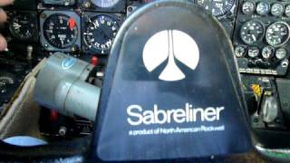 Sabreliner 80 cockpit [upl. by Agna563]