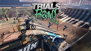 HILARIOUS DRUNKEN Trials Rising Gameplay With Forfeit  FT Steejo [upl. by Nylirac926]