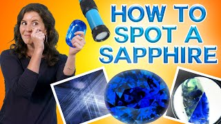 How To Spot A Sapphire  Identify Gems Quick amp Easily [upl. by Judith591]