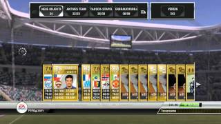 Let´s Play  Fifa 12  Ultimate Team 22  Gold Pack Opening  4x Premium Gold Jumbo Pack 15k [upl. by Gerson490]