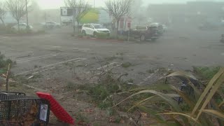 At least five people injured in rare California tornado [upl. by Findlay808]