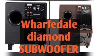 Wharfedale diamond subwoofer DOWN FIRING PORTEDMalayalam [upl. by Selinski397]