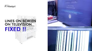 How to Fix Hisense TV Vertical Lines On the Screen  Many Solutions [upl. by Anyala]