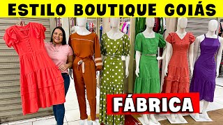 VESTIDOS LINDOS ESTILO BOUTIQUE NO ATACADO EM GOIÂNIA [upl. by Aydni]