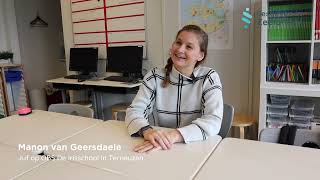 Lesgeven op een basisschool juf Manon [upl. by Lalise]