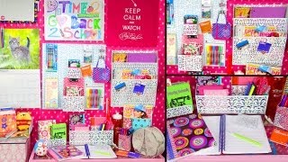 Back To School Desk Tour amp Organization [upl. by Dewees684]