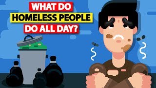 A Day In The Life of a Homeless Person [upl. by Jaddan269]