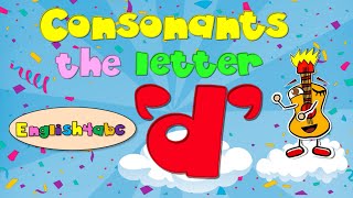 Consonants  The Letter Dd  Short Vowels Blend  Phonics Mind Map [upl. by Furnary923]