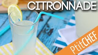 Recette de citronnade maison  Ptitchefcom [upl. by Eanahc362]