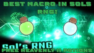 Best Macro For ERA 8  Roblox Sols RNG [upl. by Lesig]